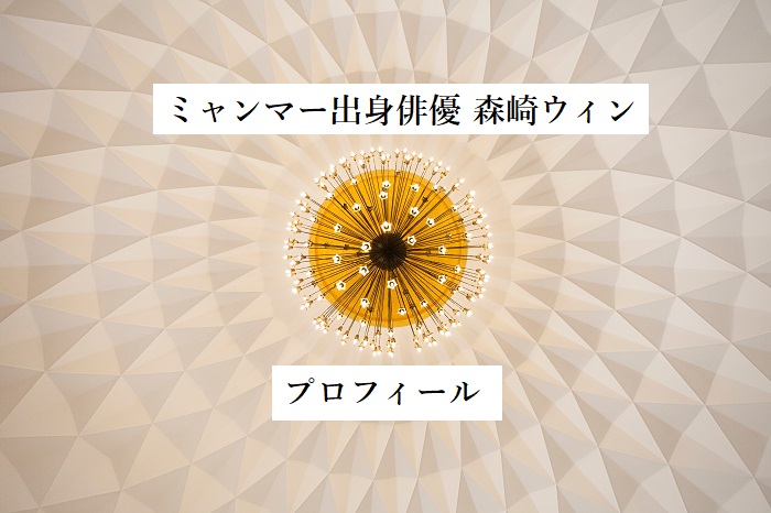 森崎ウィン レディ プレイヤー1で日本人ダイトウトシロウ役 ミャンマー出身のイケメン 四国の片隅に潜む姉弟